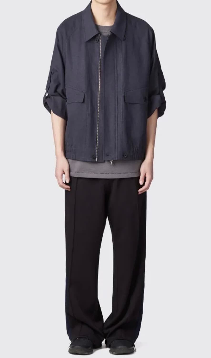 해칭룸 롤링 자켓 페이드 네이비 (rolling jacket fade) 상품이미지3