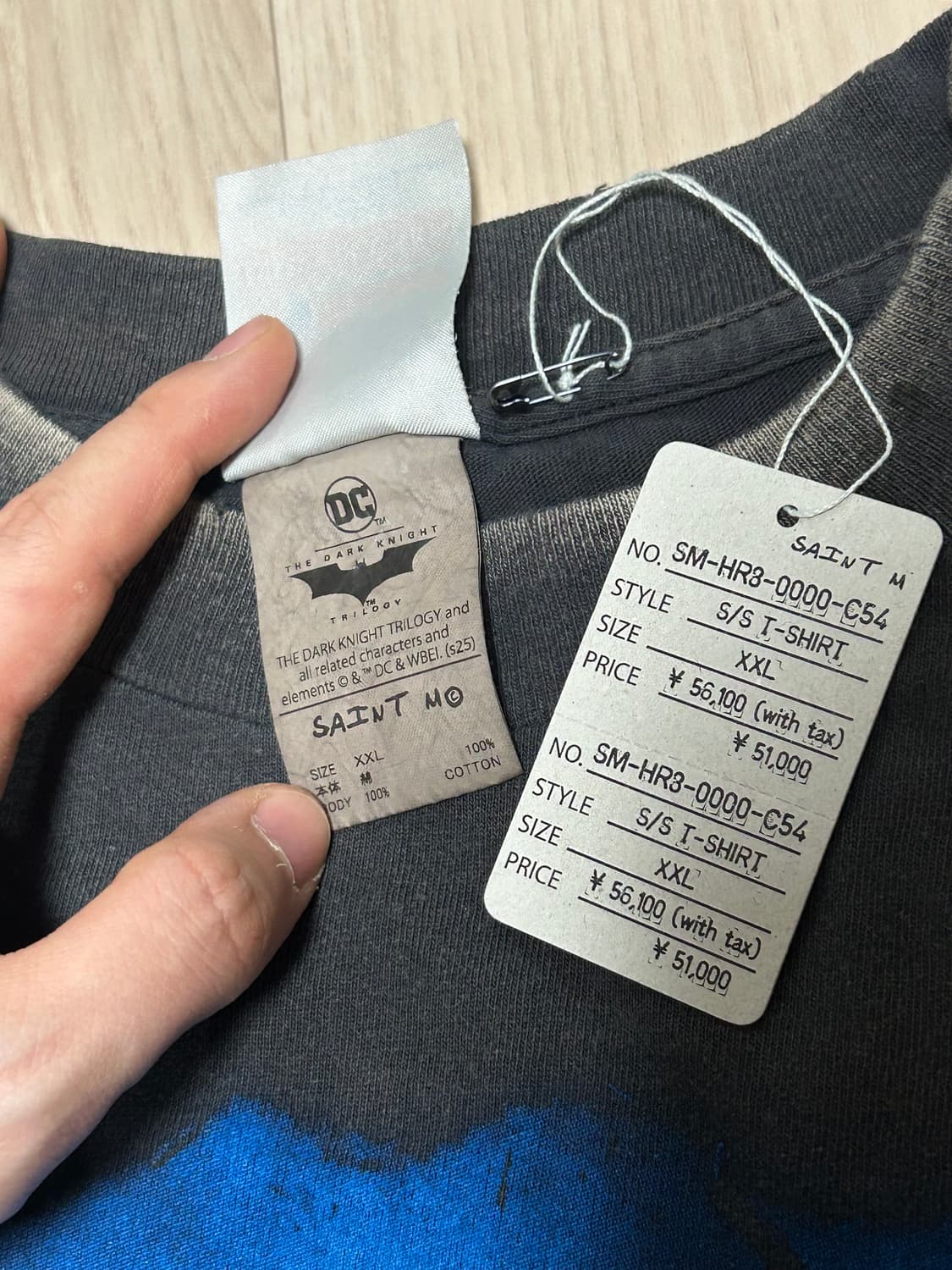 [2XL] 세인트 미카엘 마이클 반팔 티셔츠 다크나이트 조커 블랙 XXL 상품이미지7
