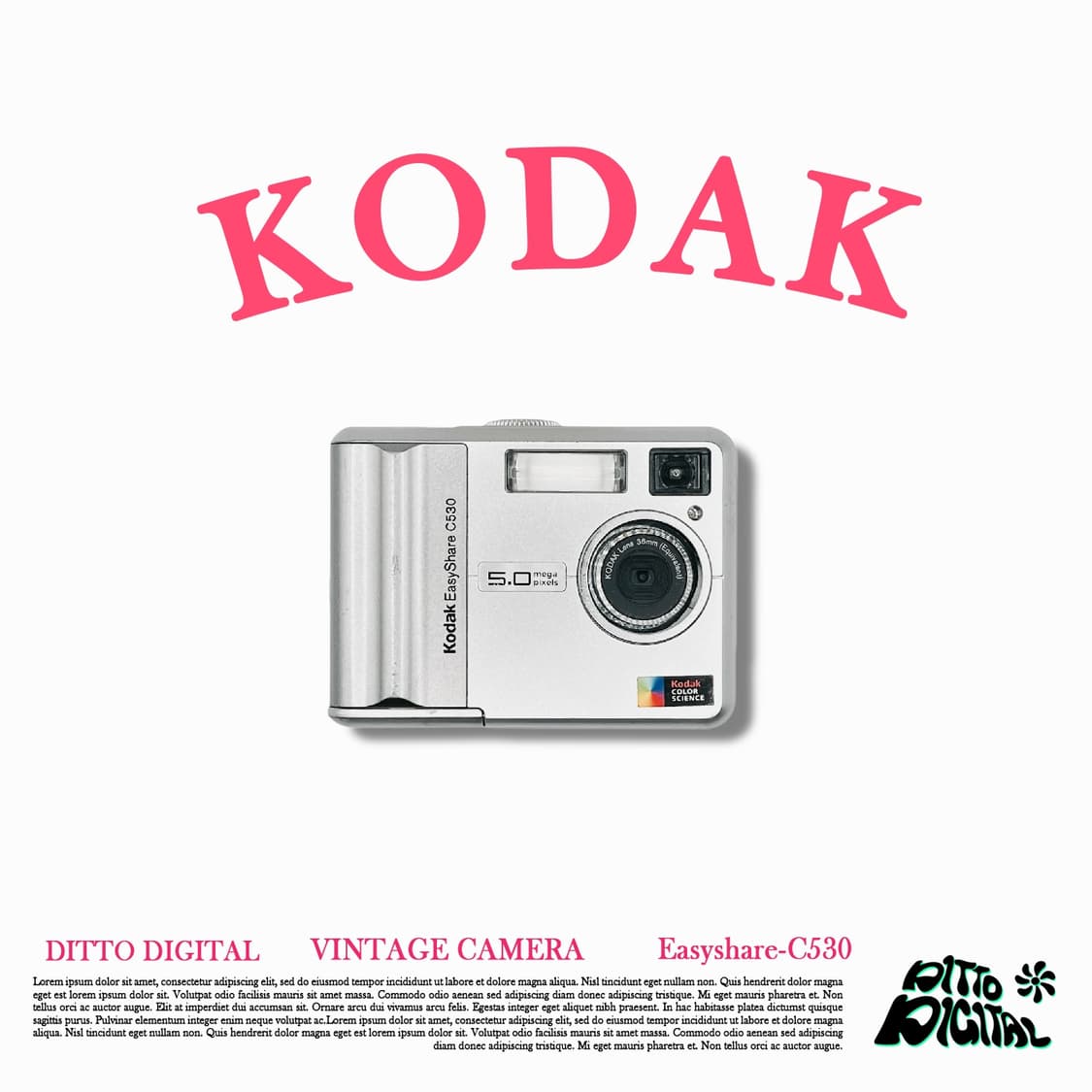 Kodak Easyshare C530디카 상품이미지1
