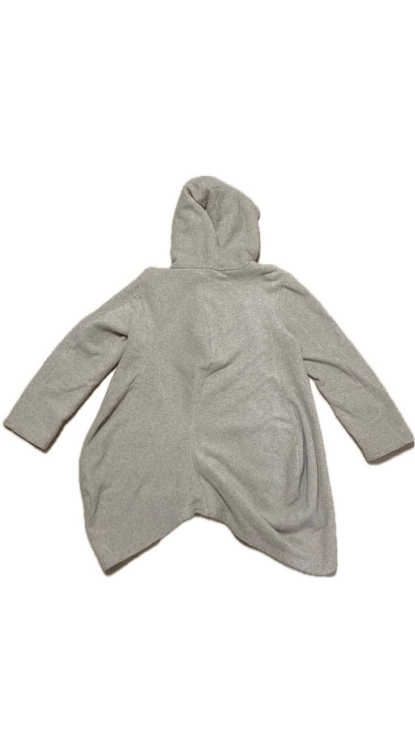 Gomme 고무 드레이프 후드 코트 상품이미지8