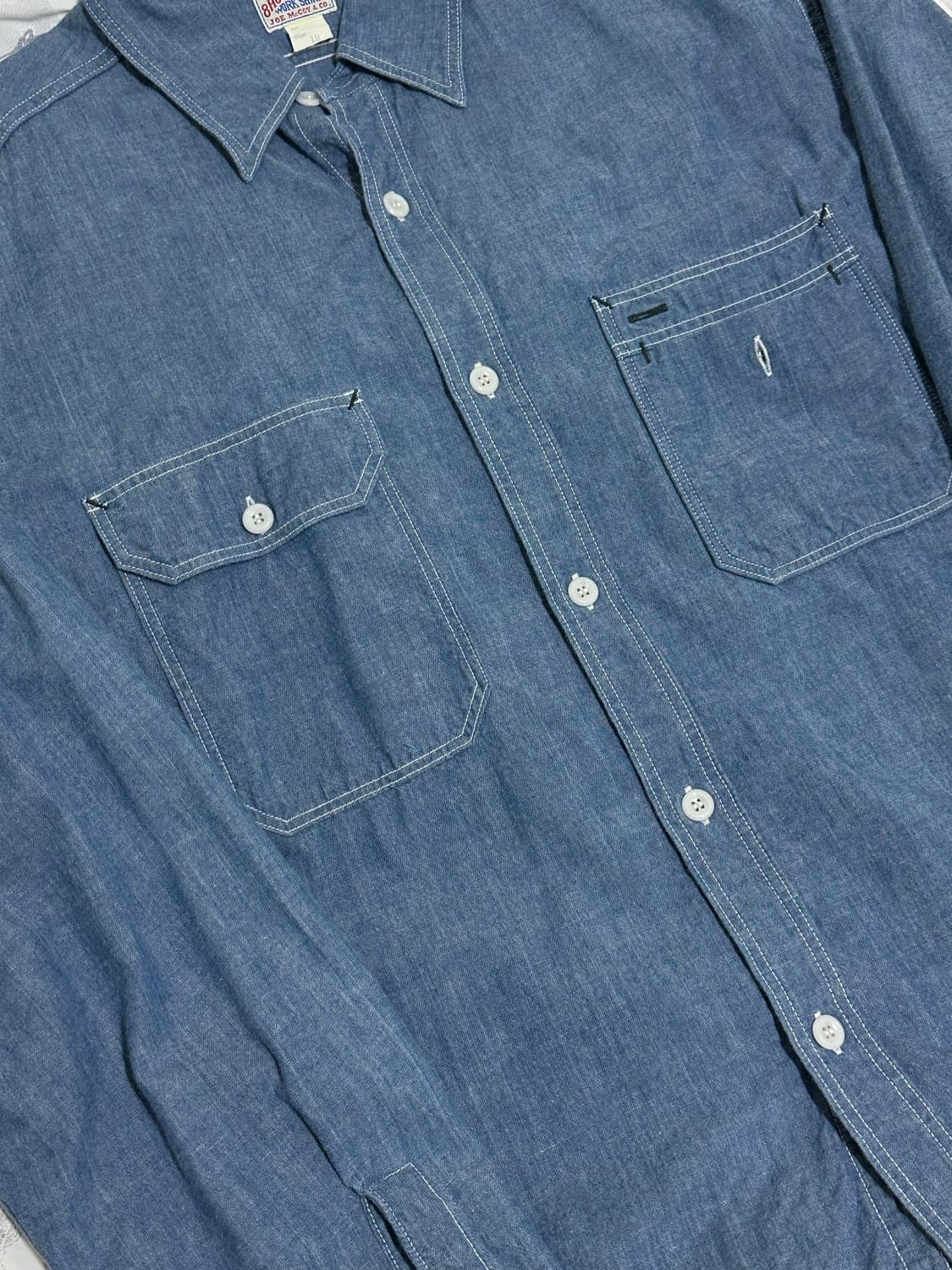 리얼맥코이 조맥코이 샴브레이 셔츠 18 상품이미지4