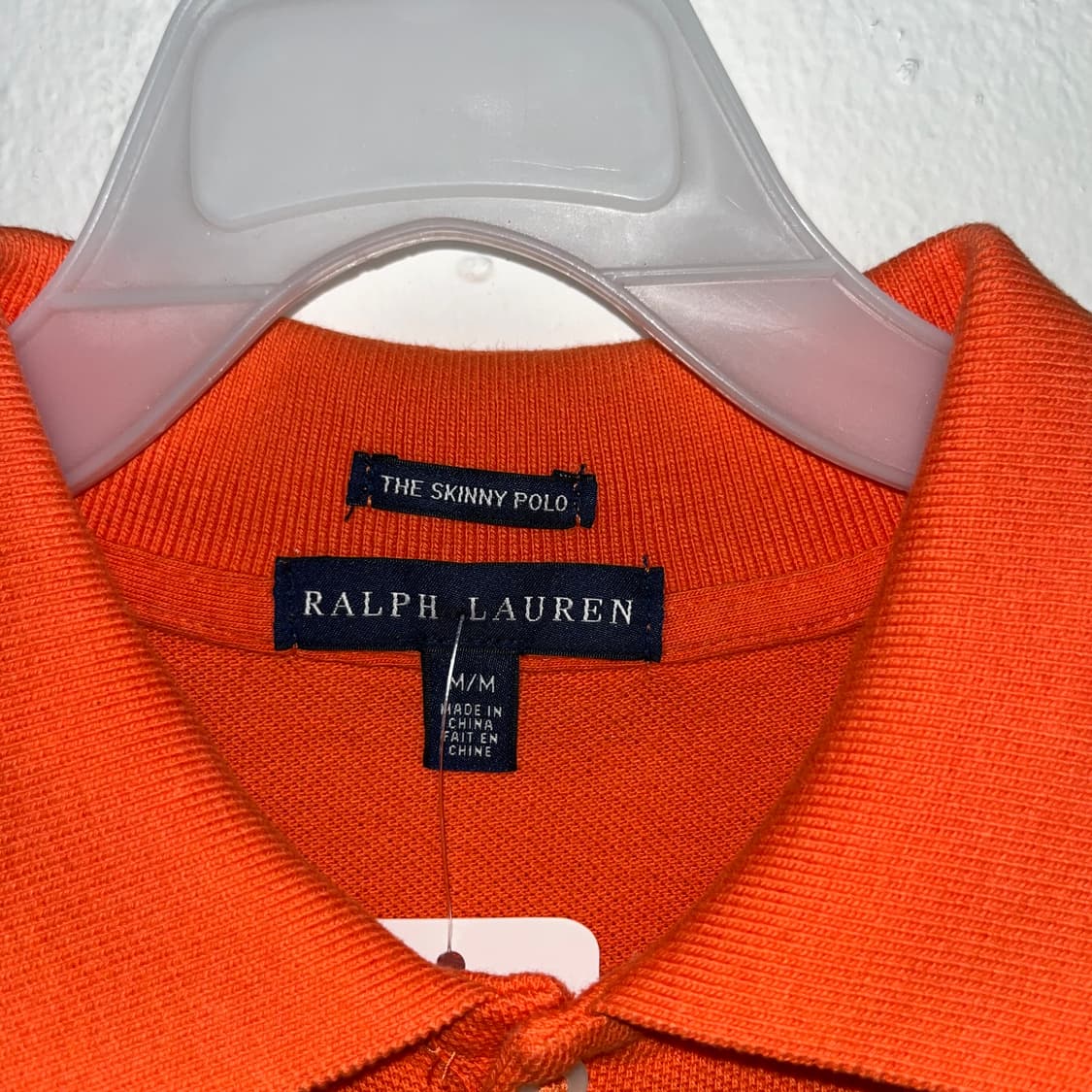 Polo Orange big pony collar T shirt 상품이미지6