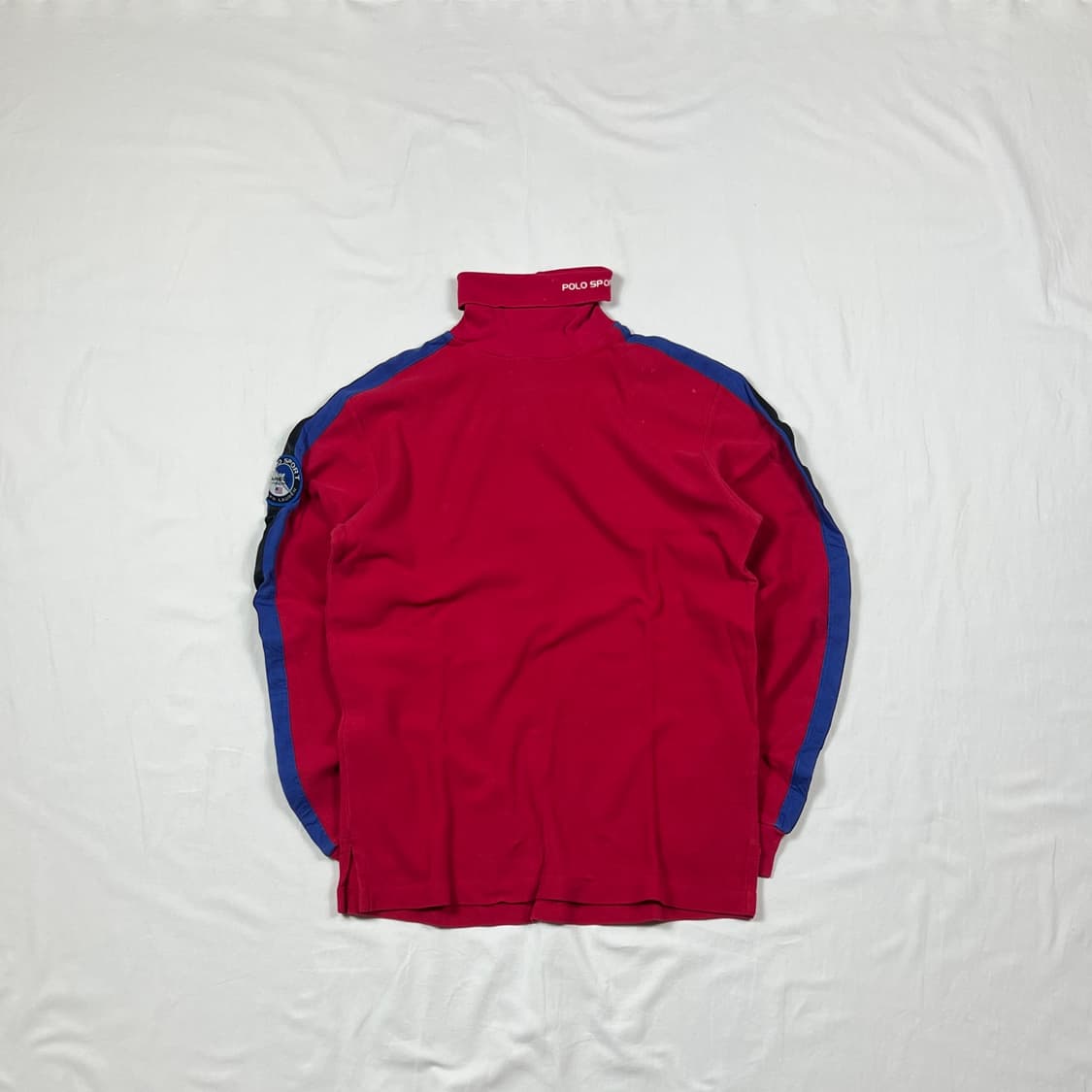 90‘s 폴로스포츠 polo sport 스펠아웃 아크틱 목폴라 긴팔티 상품이미지1