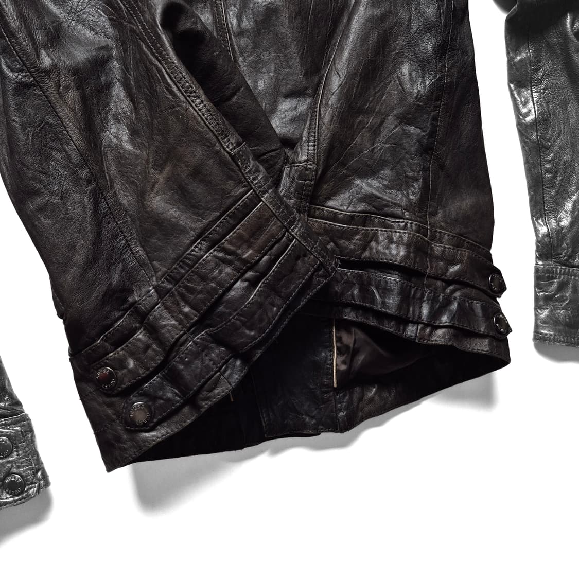 [L] 게스 양가죽 라이더 자켓 상품이미지7