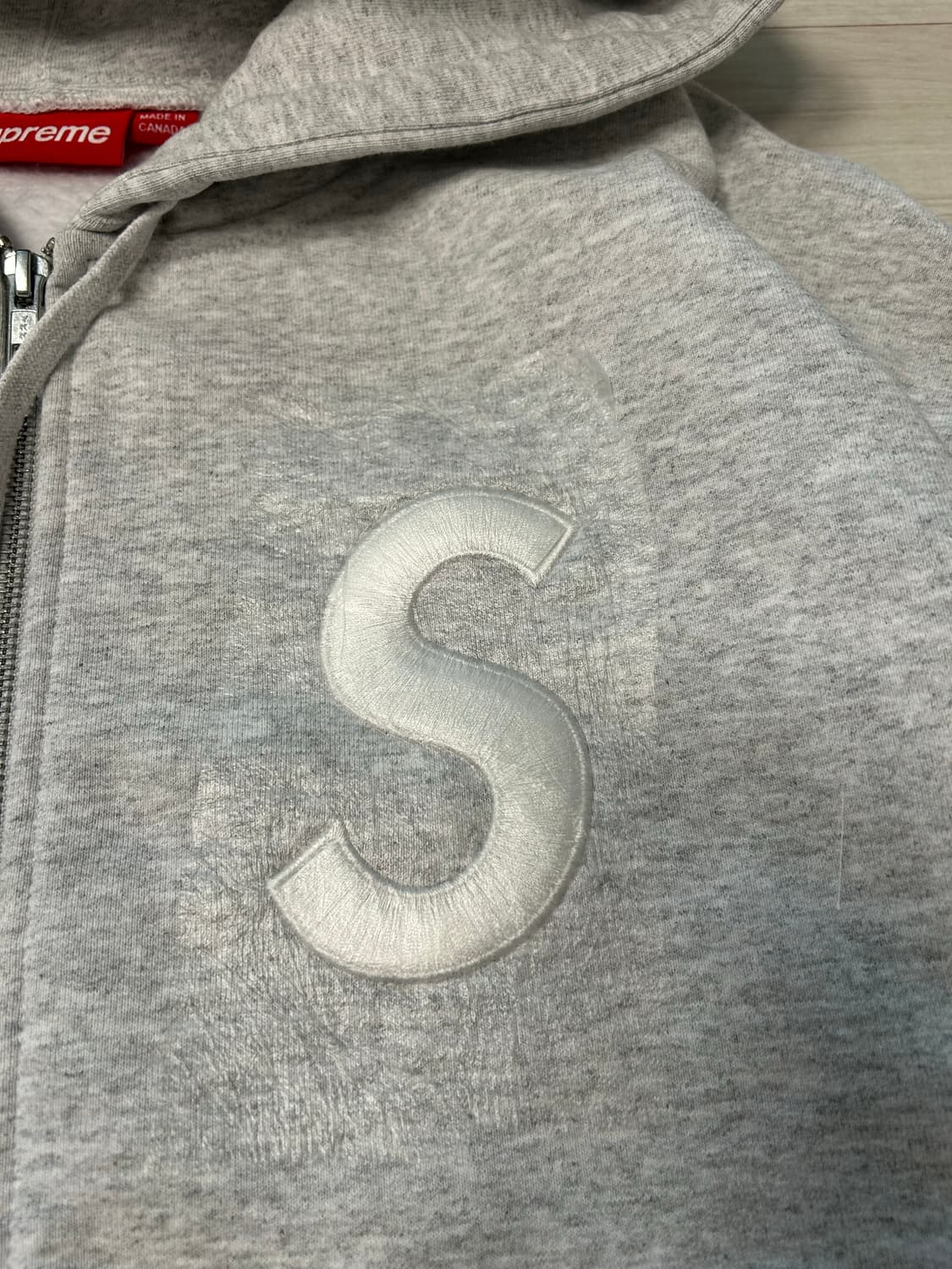 (XL) 슈프림 S로고 후드집업-24fw 상품이미지3