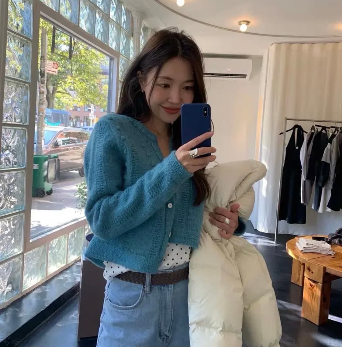 타낫 버블 스티치 가디건 폼폼 더바넷 샵마그넷 르플레인 릴리코츠 더위시  상품이미지4