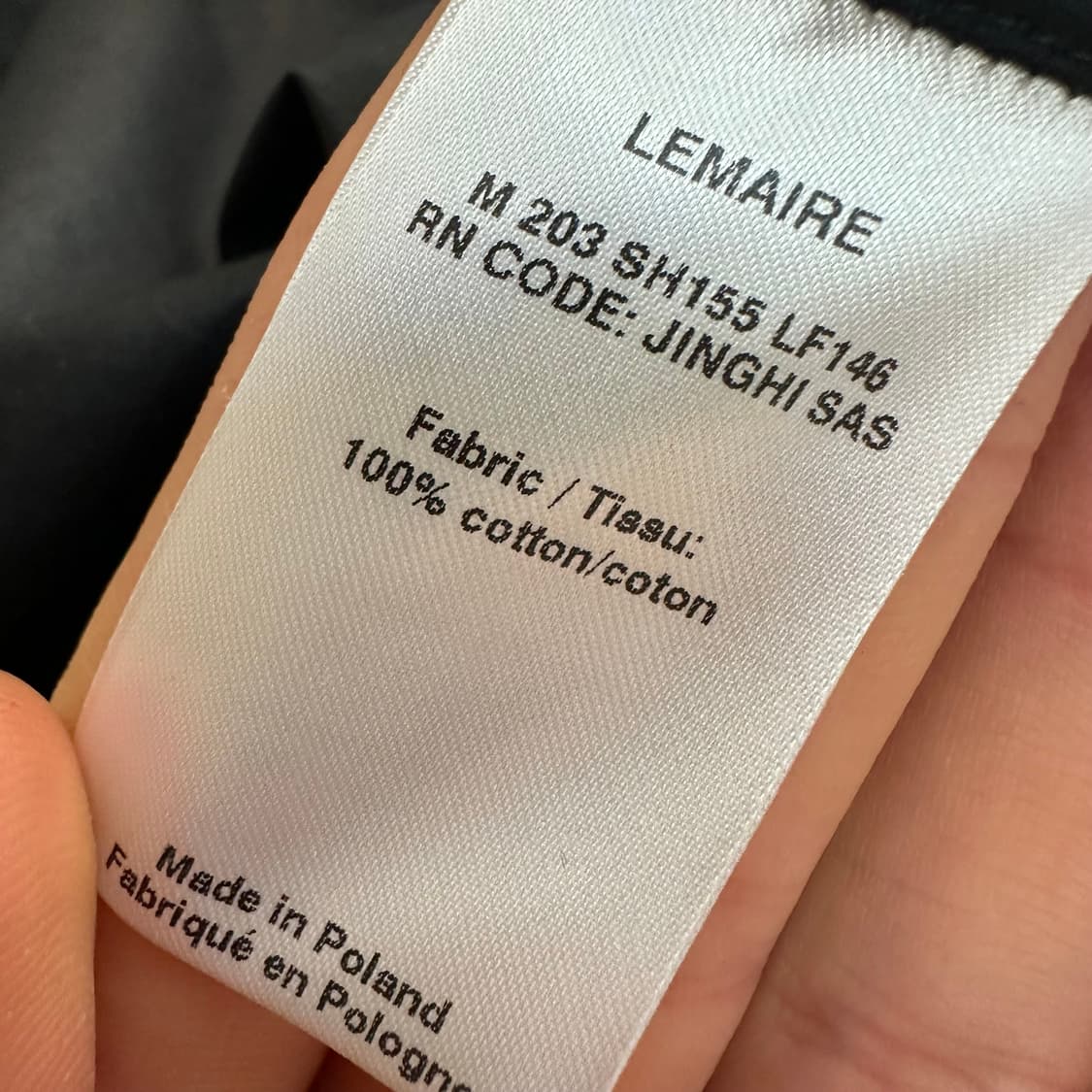 르메르 친츠 블루종 셔츠  상품이미지5