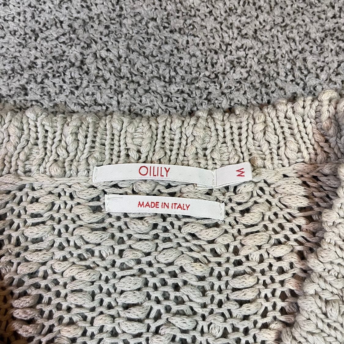 오일릴리 팝오버 니트 가디건 상품이미지4
