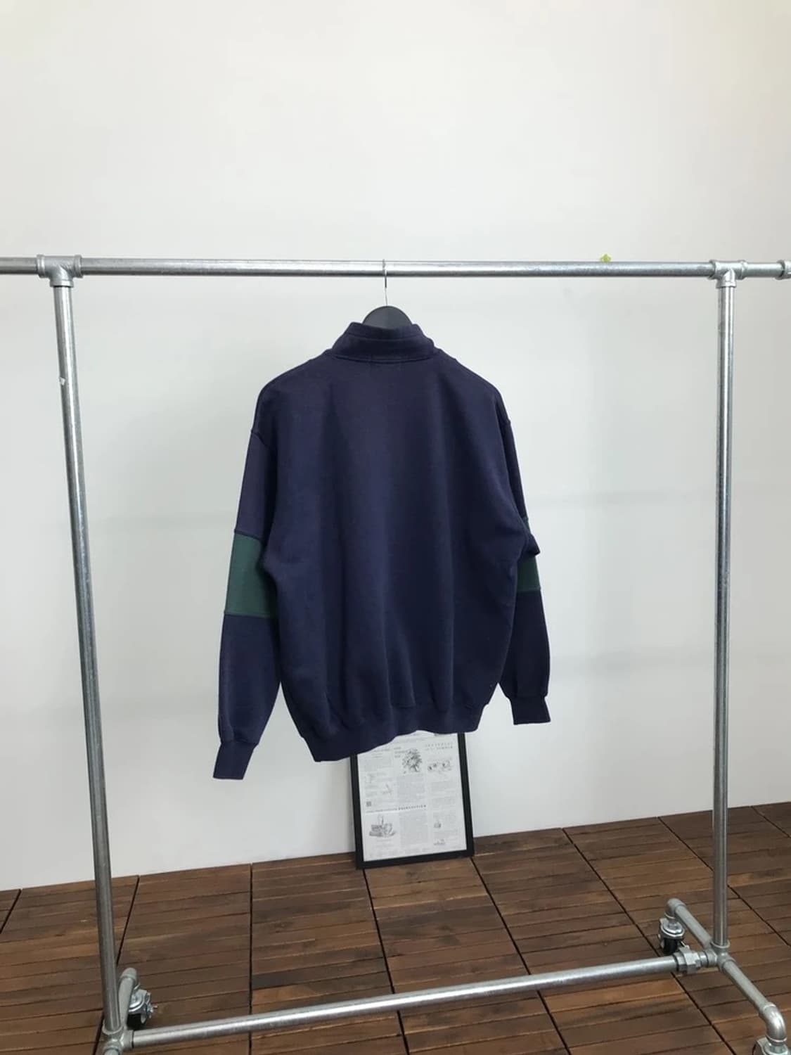 Converse Colorblock Half Zip Sweatshirt 상품이미지4