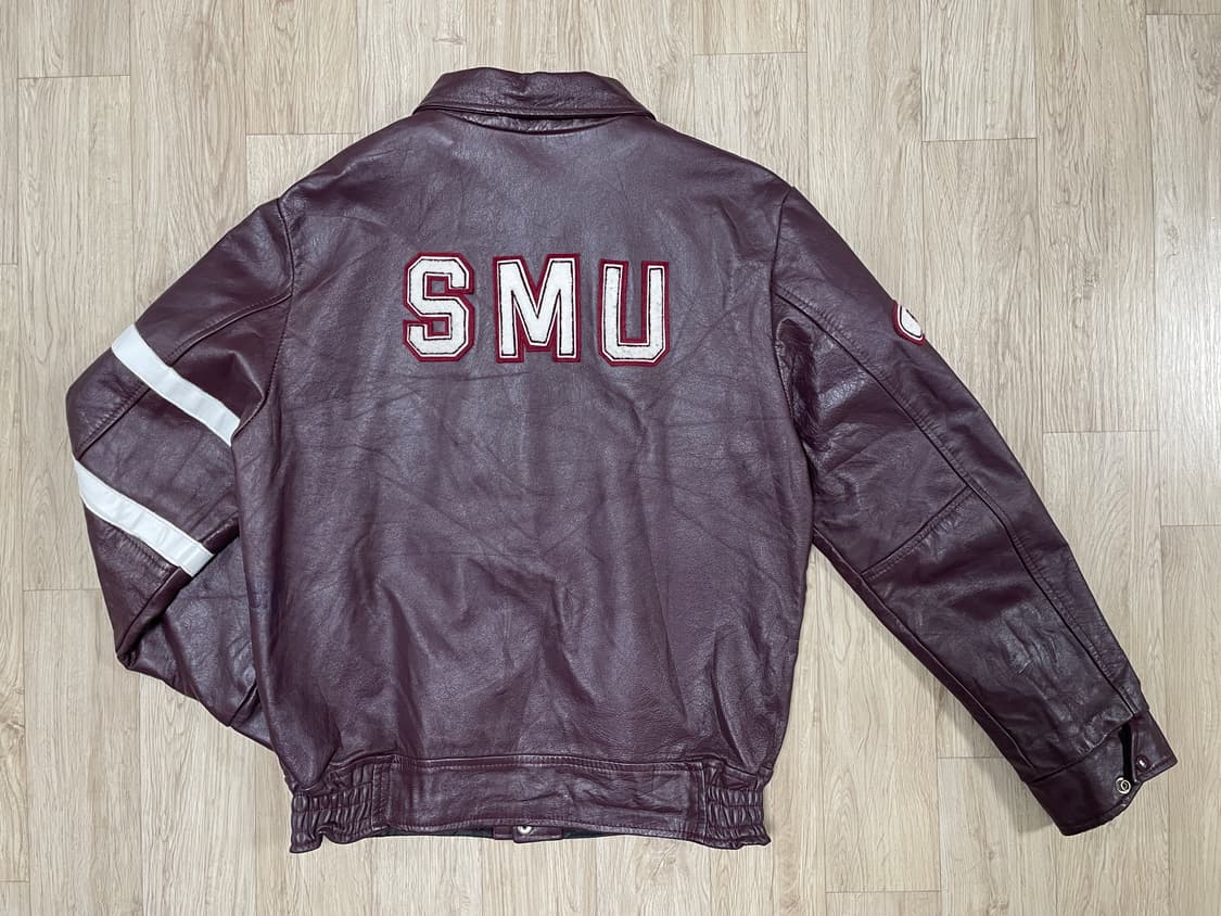 105) 80's 챌린저스포츠웨어 레터맨 가죽자켓(캐나다제)RRL&LVC 상품이미지2