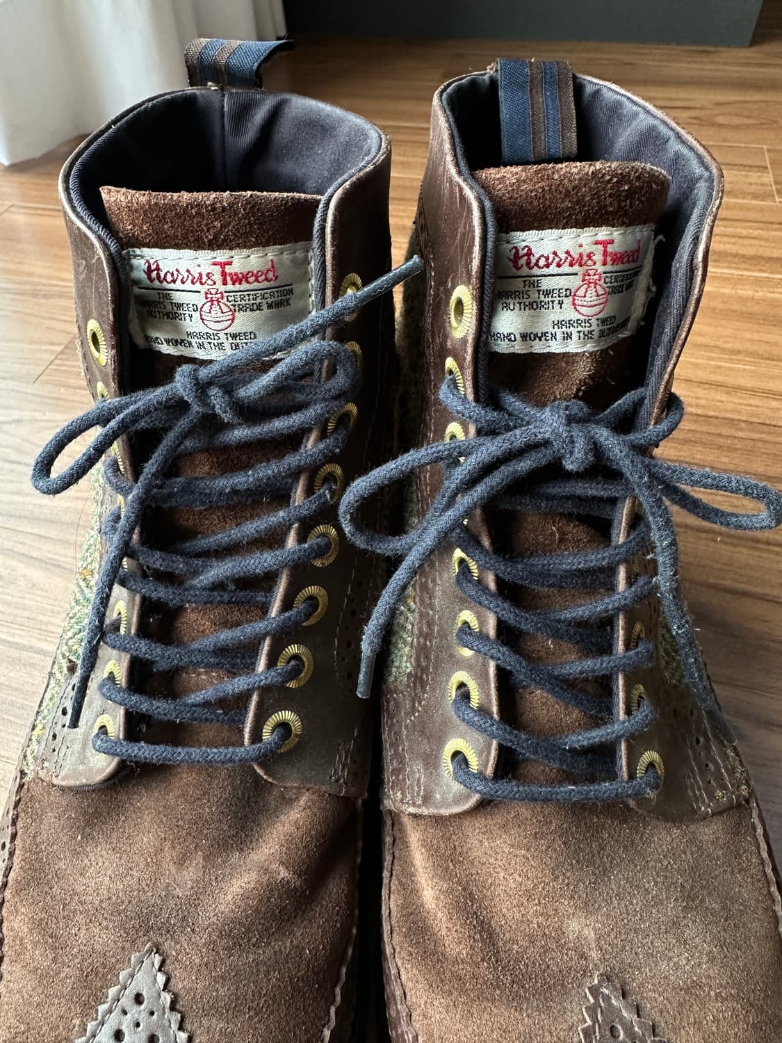 프레드페리 x 해리스트위드 브라운 노스게이트 부츠 280 상품이미지5