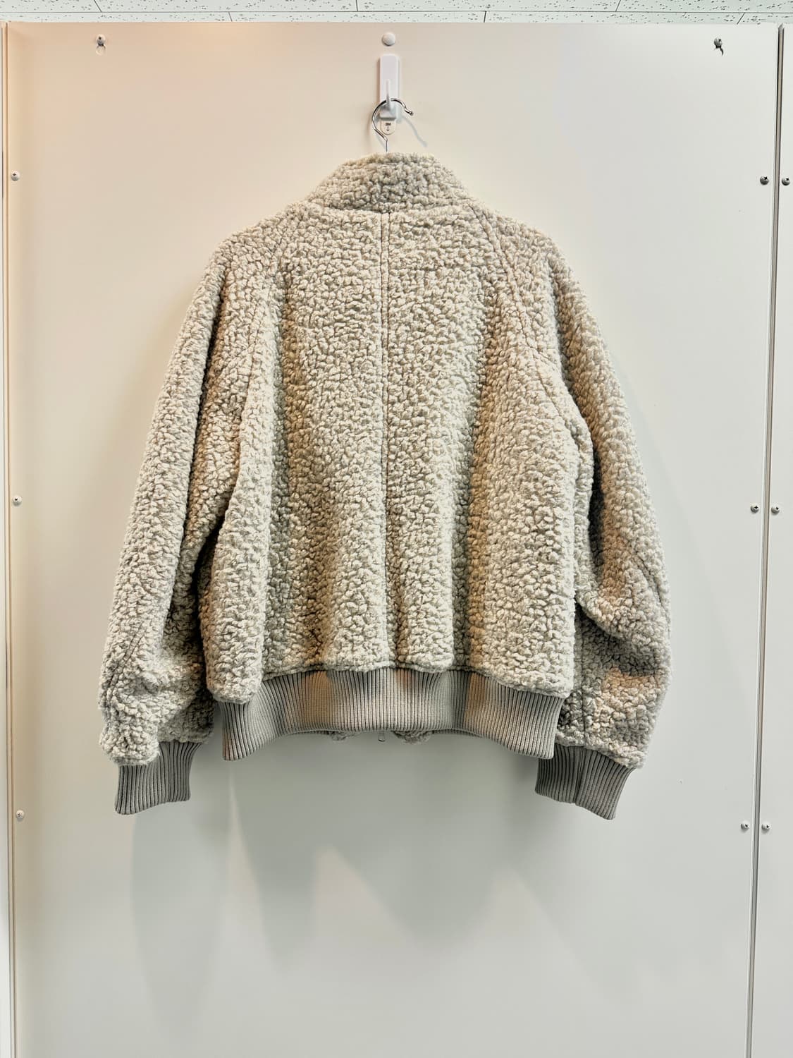 AFTER PRAY 애프터프레이 한정판 부클 자켓 M (크림베이지/민트급 상품이미지4