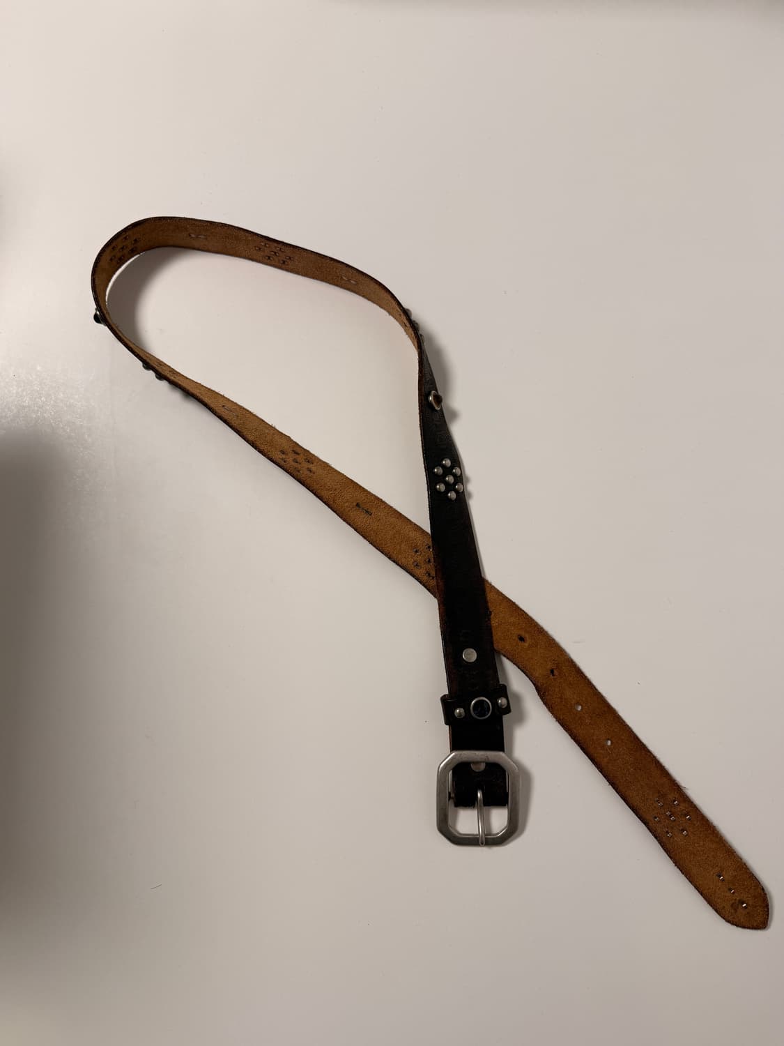 더블알엘 RRL 라스코 스터드 벨트 34 상품이미지1