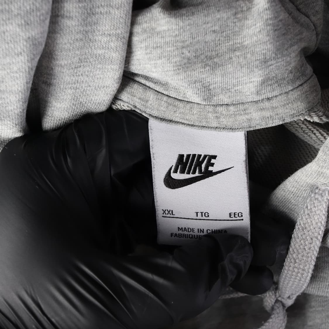 나이키 오버핏 그레이 후드티 XXL 상품이미지5