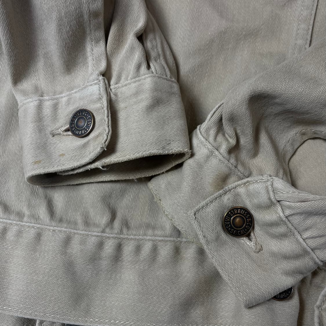 리바이스 연베이지 투포켓 데님 자켓 M 상품이미지5