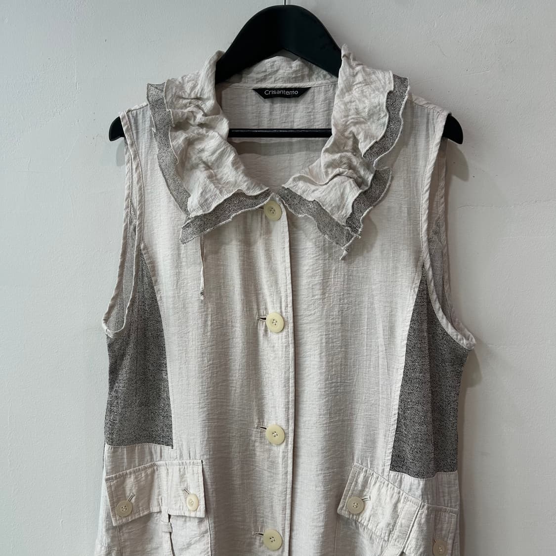 셔링 레이어드 베스트 상품이미지2