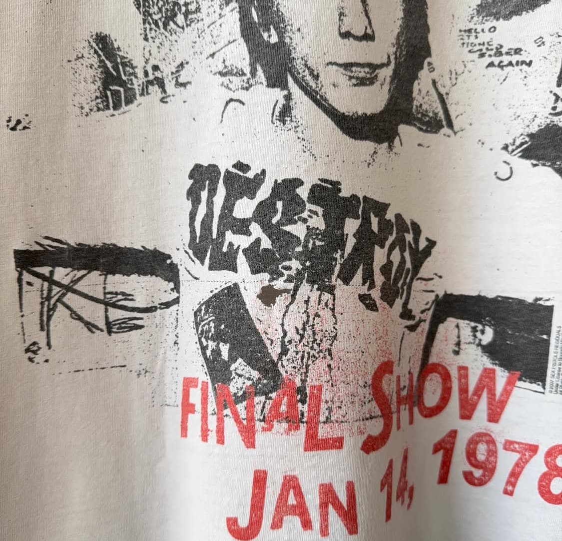  [xxl]Sex Pistols 'Final Show 1978' 상품이미지3