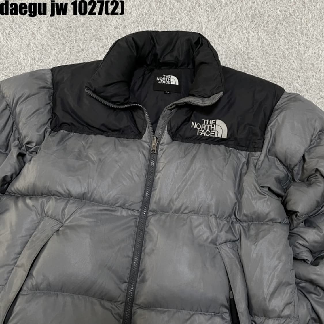 노스페이스 그레이 눕시 패딩 상품이미지2