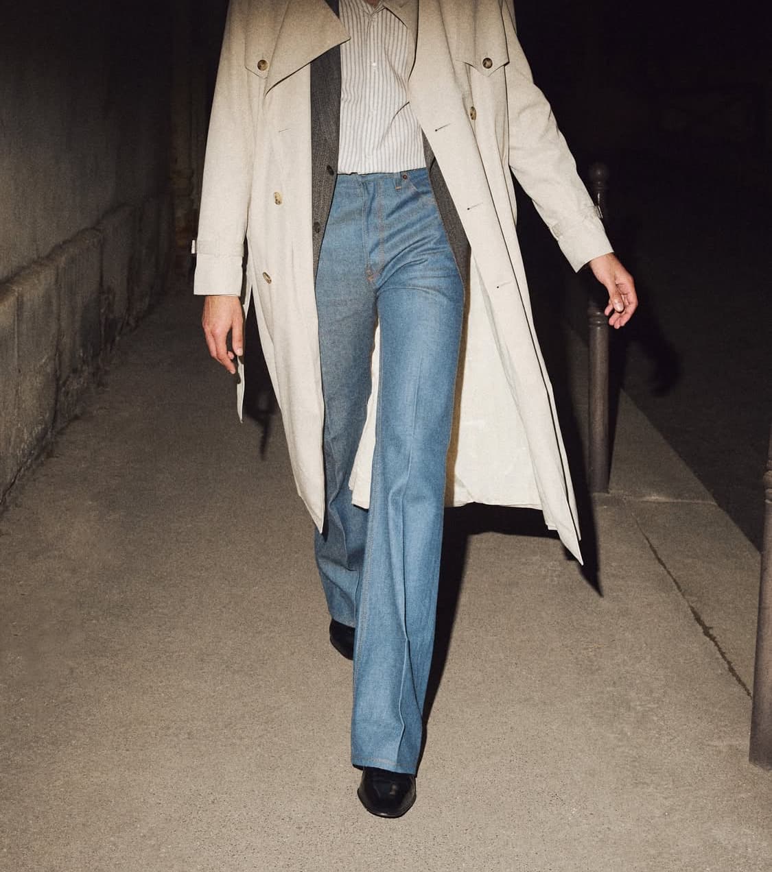 허즈밴드파리 데님팬츠 판매 합니다 상품이미지1