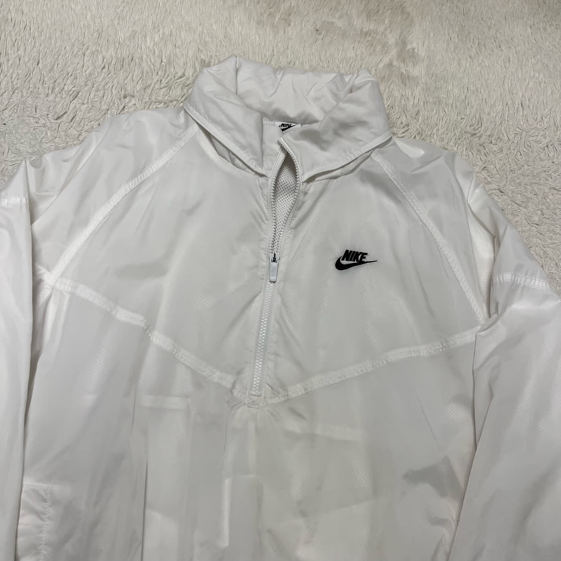 Nike White Anorak Windbreaker 상품이미지5