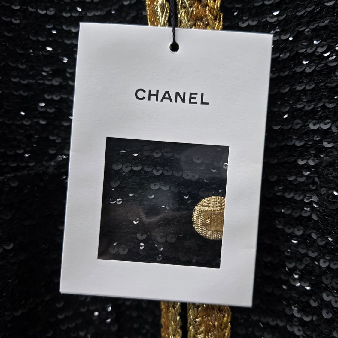 백화점판 / 샤넬 CC 스팽글 자켓 40 상품이미지6