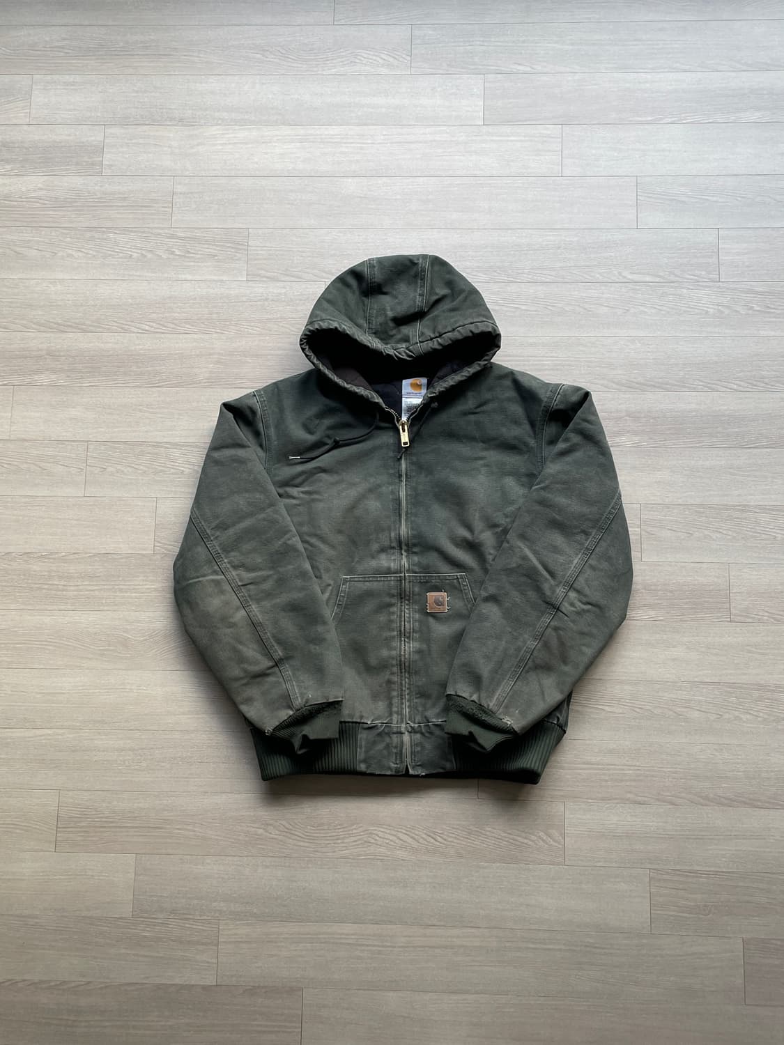 칼하트 j130 mos 모스 액티브 샌드스톤 상품이미지1