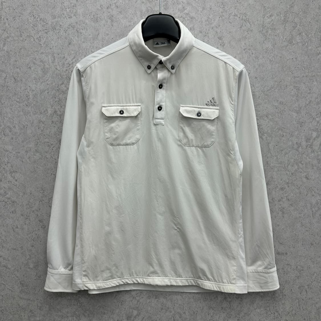 100 아디다스 골프 남자 기능성 긴팔 카라티 상품이미지1