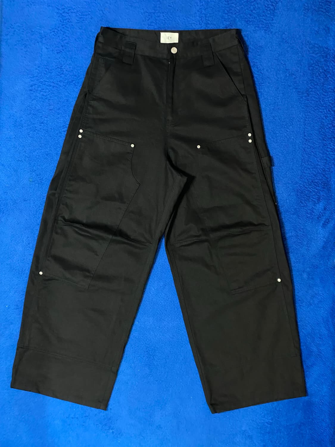 IEY 이에이 NU-MAC 카펜터 팬츠 블랙 M 상품이미지2
