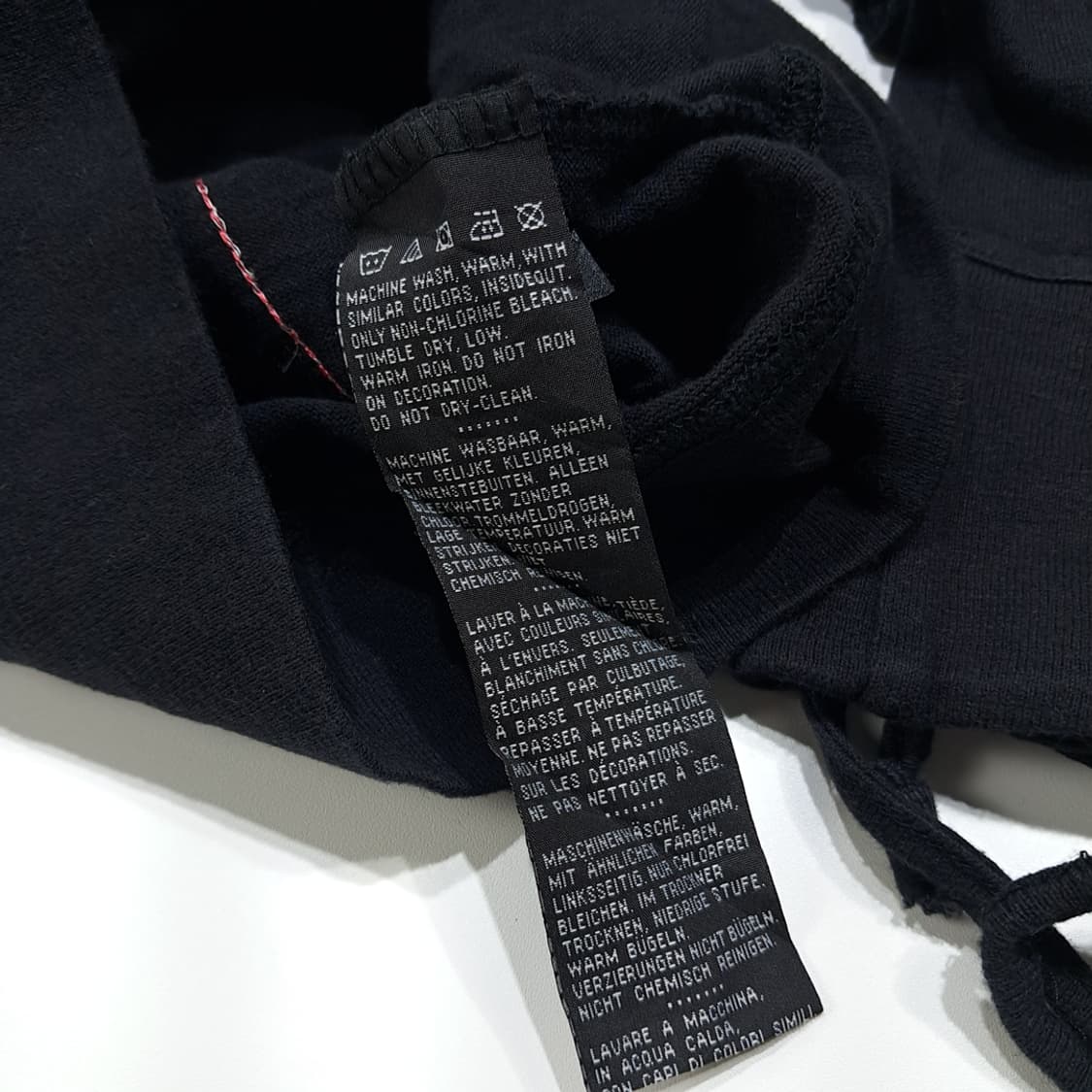 CL112 M 할리데이비슨 백로고 시퀸 그래픽 & 브레이디드 슬리브 후 상품이미지6