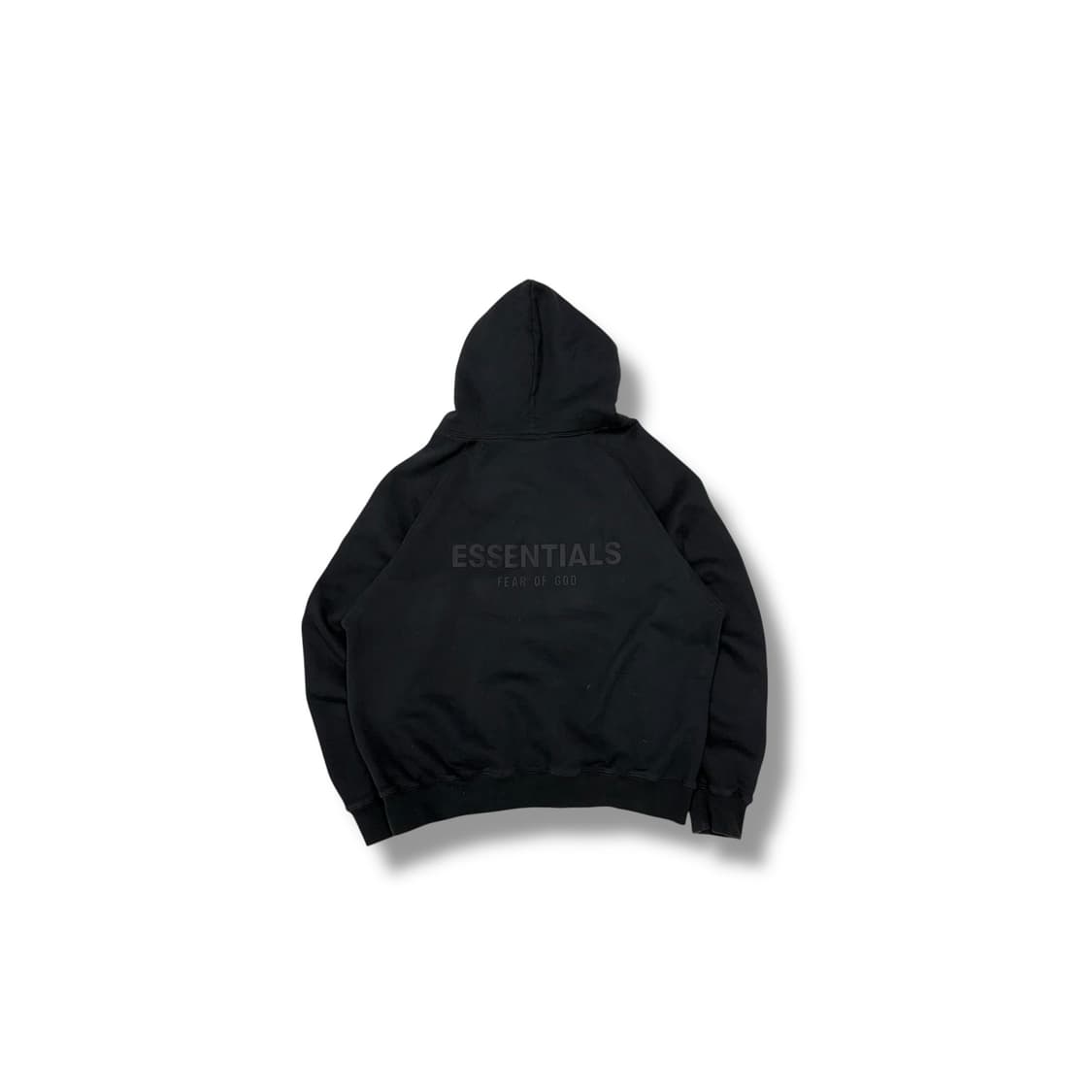 [M] 에센셜 피어오브갓 블랙 후드티 상품이미지4