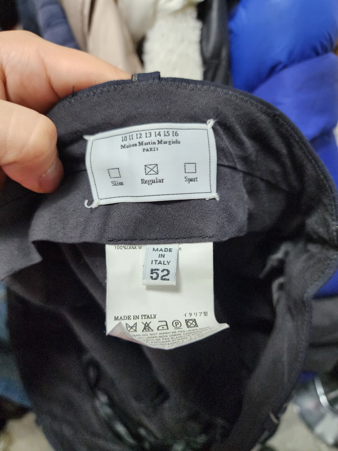 마르지엘라 스트라이프 슬랙스 상품이미지5