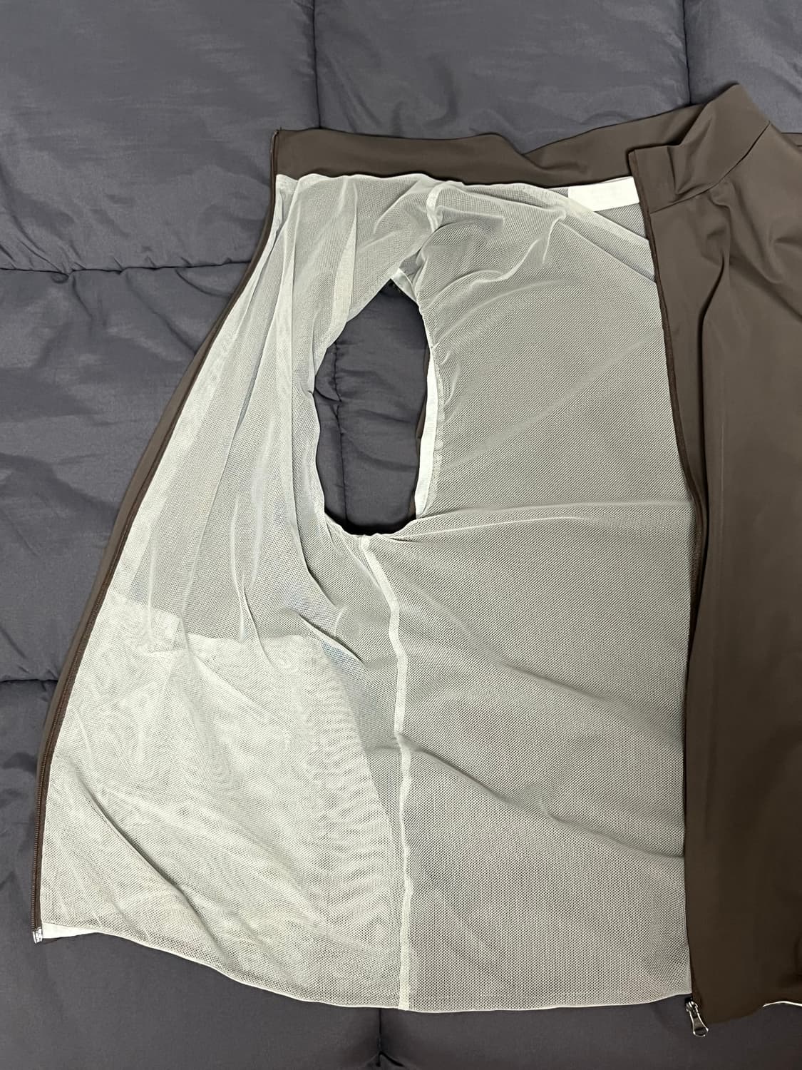 아모멘토 high neck zip-up vest 상품이미지5