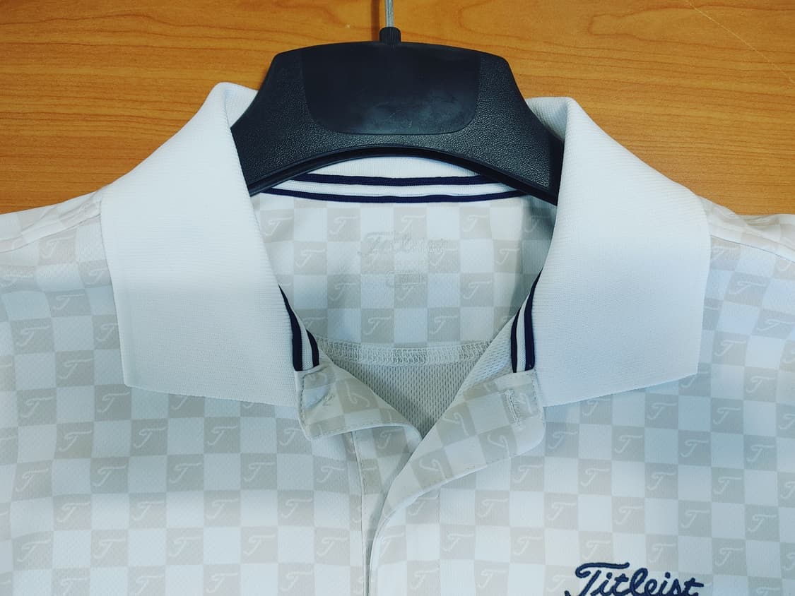 Titleist 타이틀리스트 멀티패턴 기능성 스판반팔카라티 상품이미지4