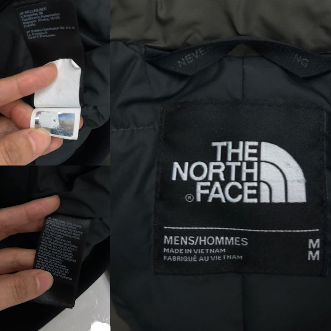 노스페이스 패딩점퍼 카키 (M~L) 상품이미지9