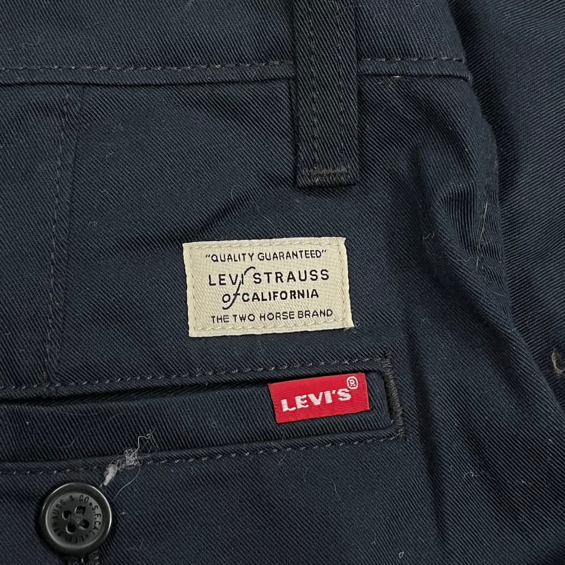 [정품] 리바이스 치노 블랙 바지 b8 상품이미지6