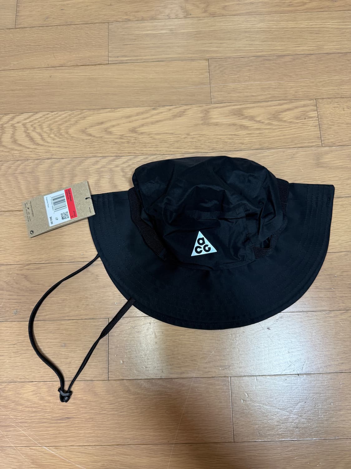 [L] 나이키 acg 에이펙스 스톰핏 adv 버킷햇 모자 블랙 상품이미지1