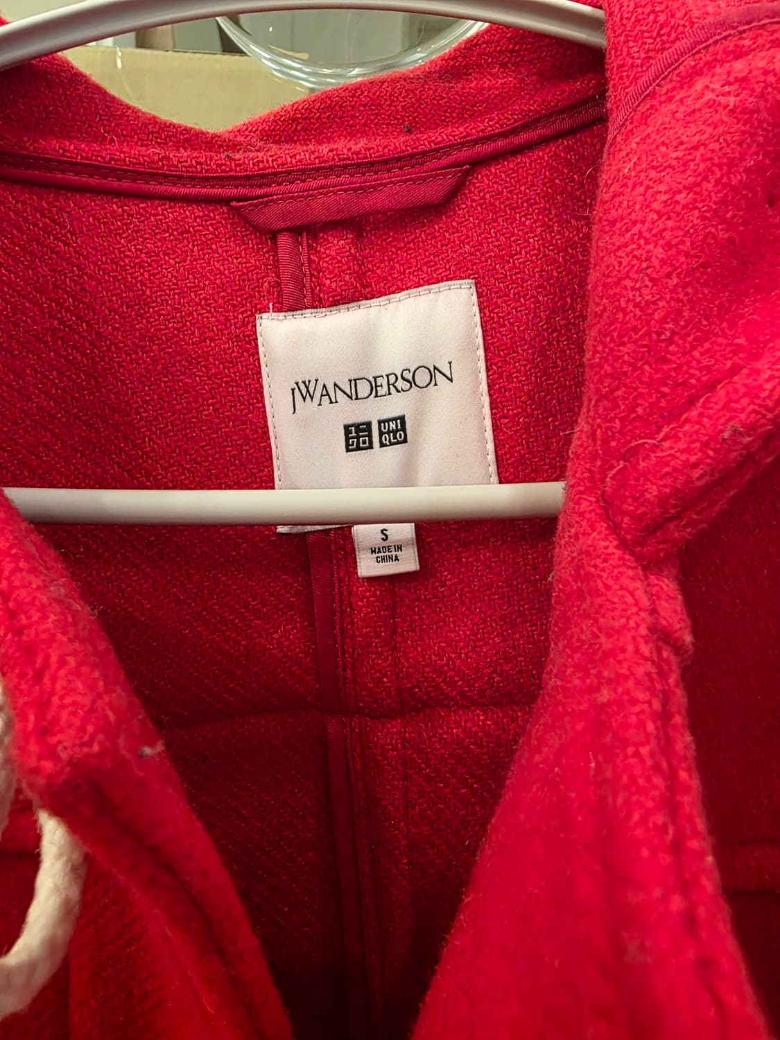 Jw Anderson 유니클로 레드 더플코트 상품이미지2