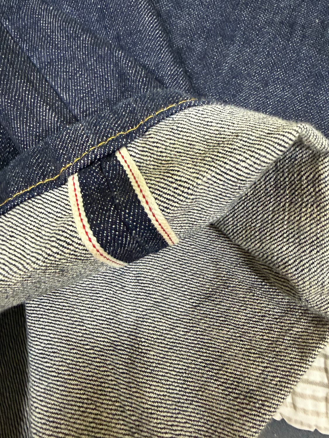 셀비지 생지 데님 상품이미지3