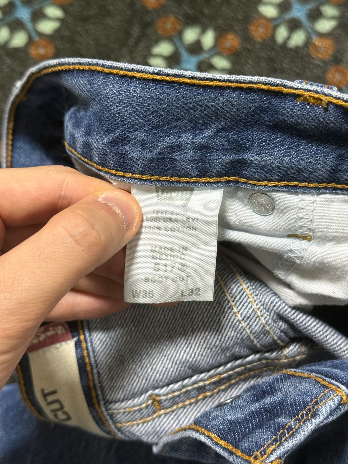 00s levis 517 35x32 mexico 상품이미지8