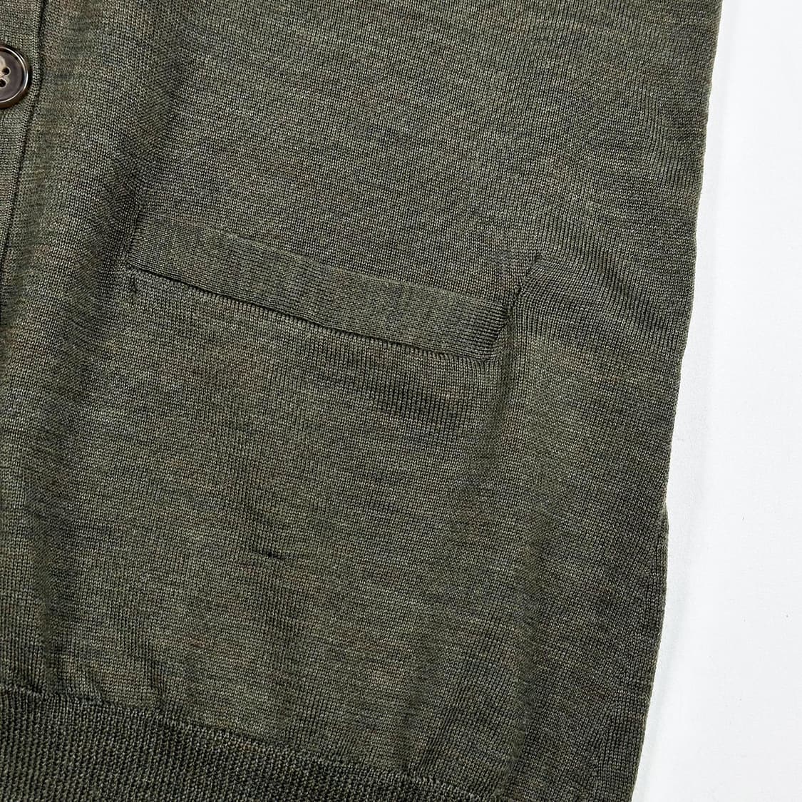 (수선자국존재) 폴로 랄프로렌 여성 메리노 울 가디건 여성S 상품이미지5