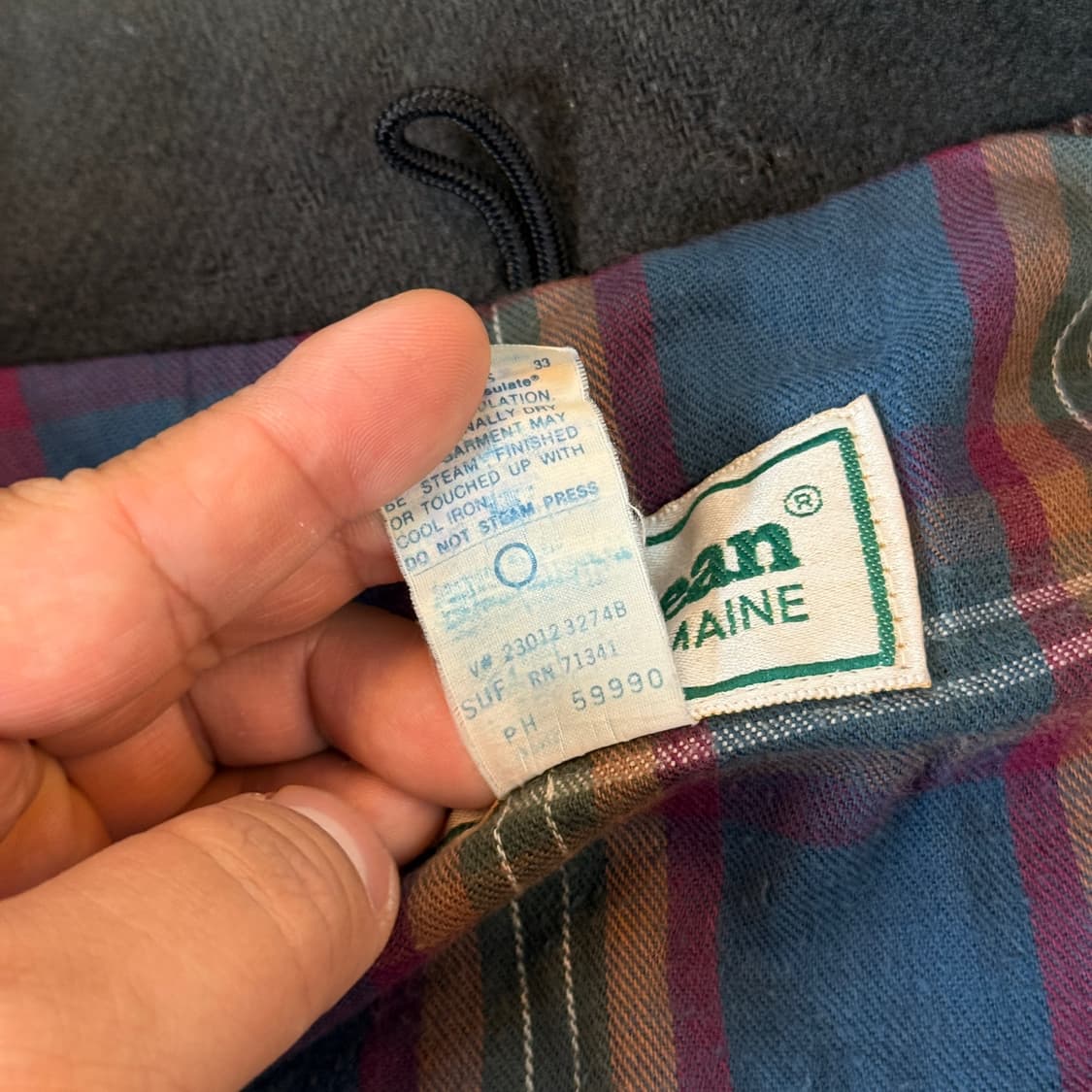  80 ~ 90s 엘엘빈 울 봄버 자켓 L XL 상품이미지9