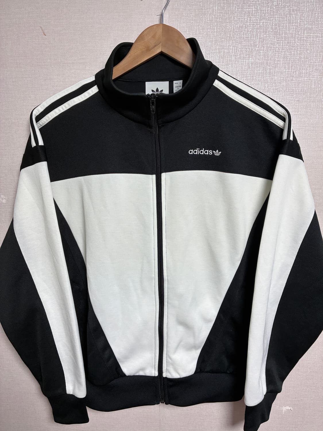 빈티지 아디다스 져지 블랙/화이트 M 상품이미지2