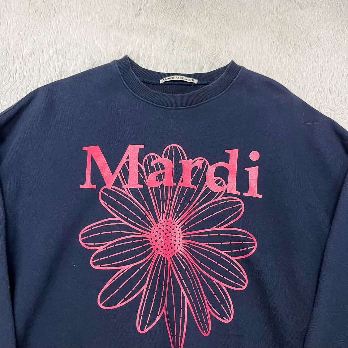Mardi Mercredi Navy Sweatshirt 상품이미지5