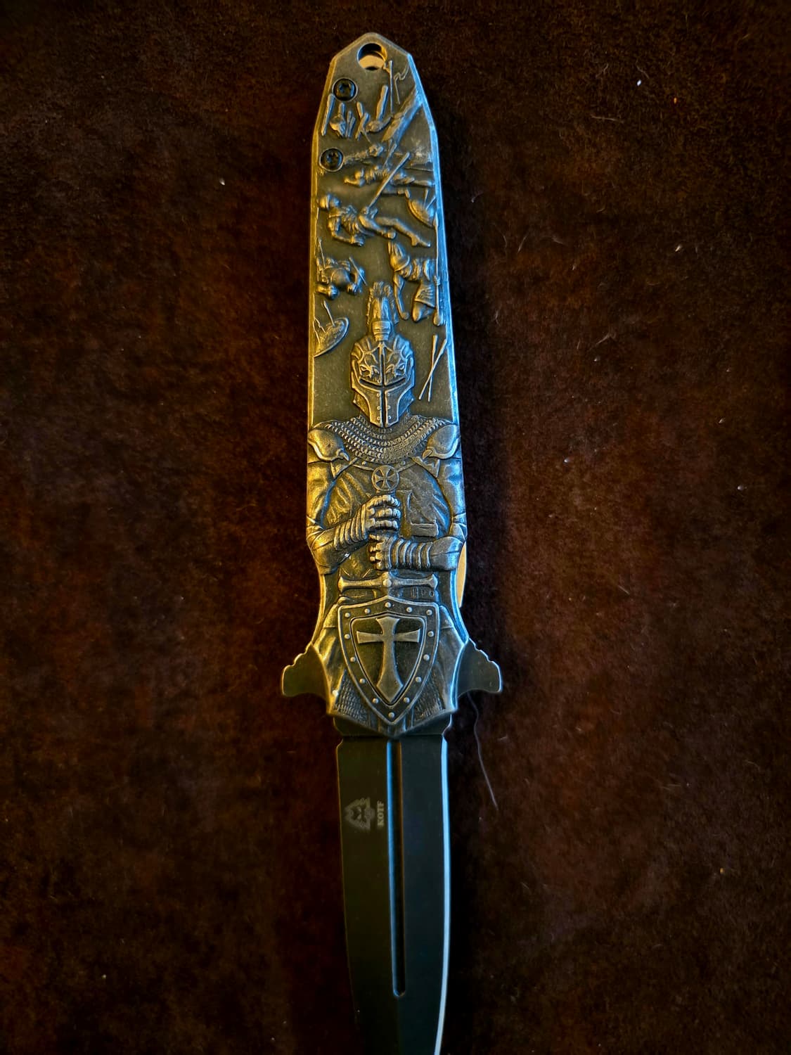 빈티지 러시아수입 중세기사 포켓나이프 상품이미지2