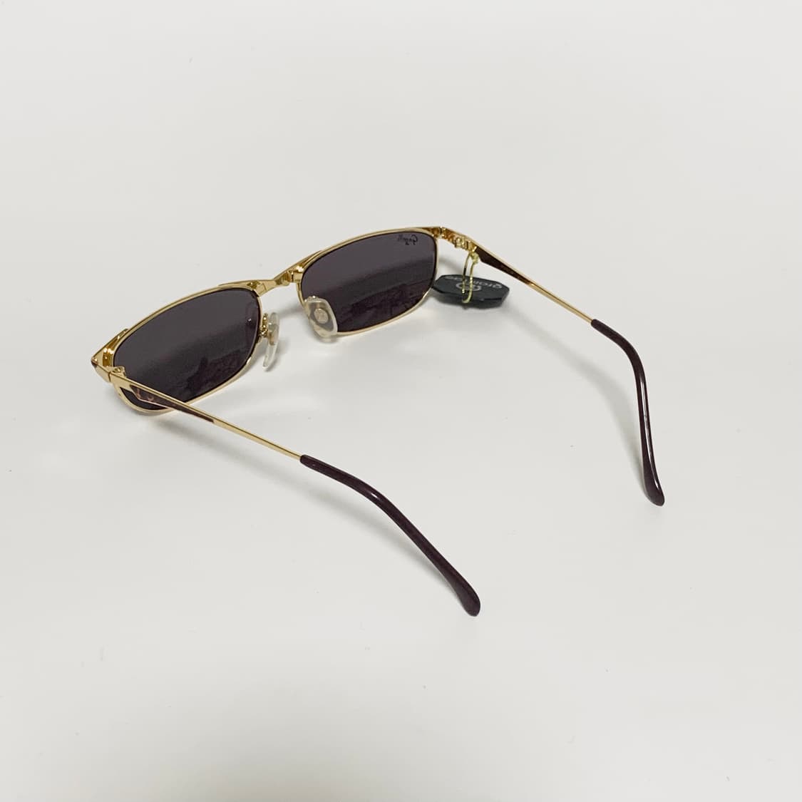 383 데드스탁 픽키 빈티지 남녀공용 메탈 선글라스 골드 상품이미지5