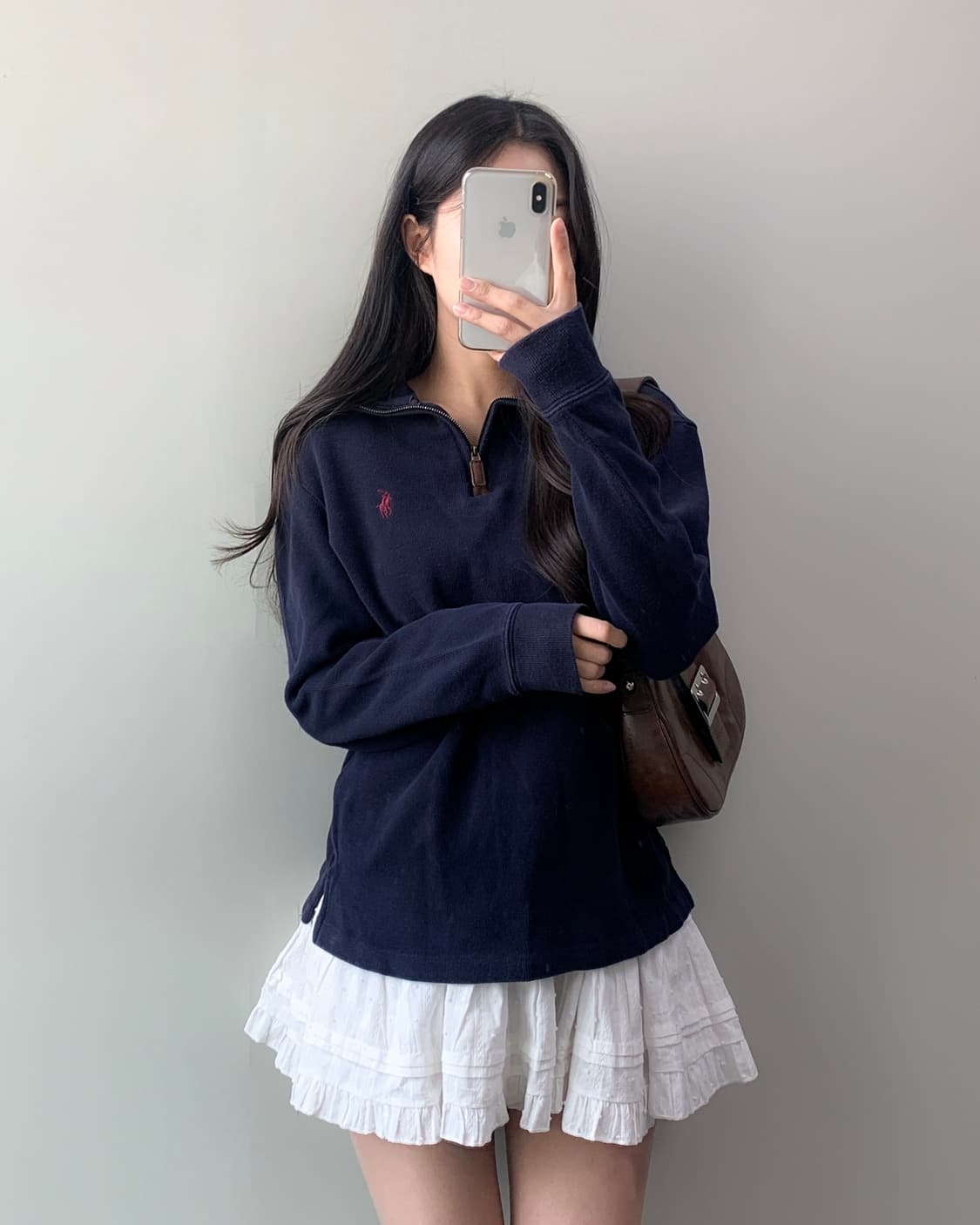 폴로 반집업 니트 상품이미지2