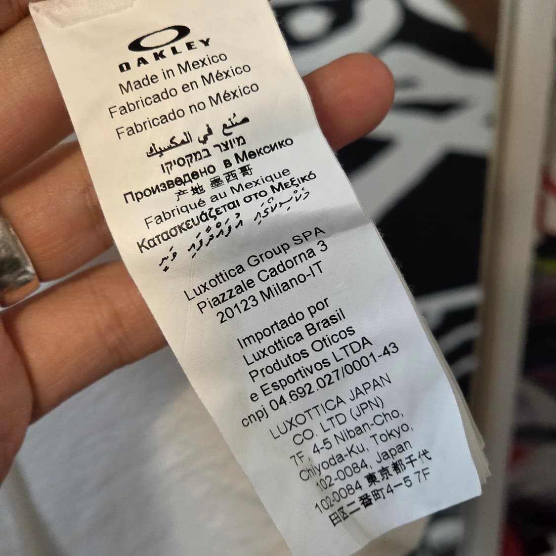 오클리 로고 프린팅 화이트 반팔 상품이미지8