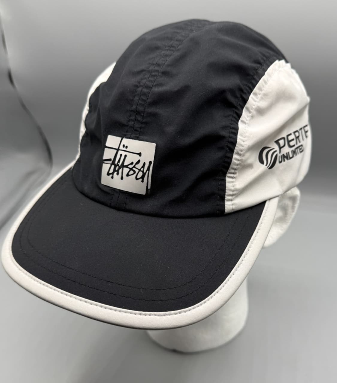 21SS 스투시 퍼텍스 웜업 캠프 캡 블랙 상품이미지1