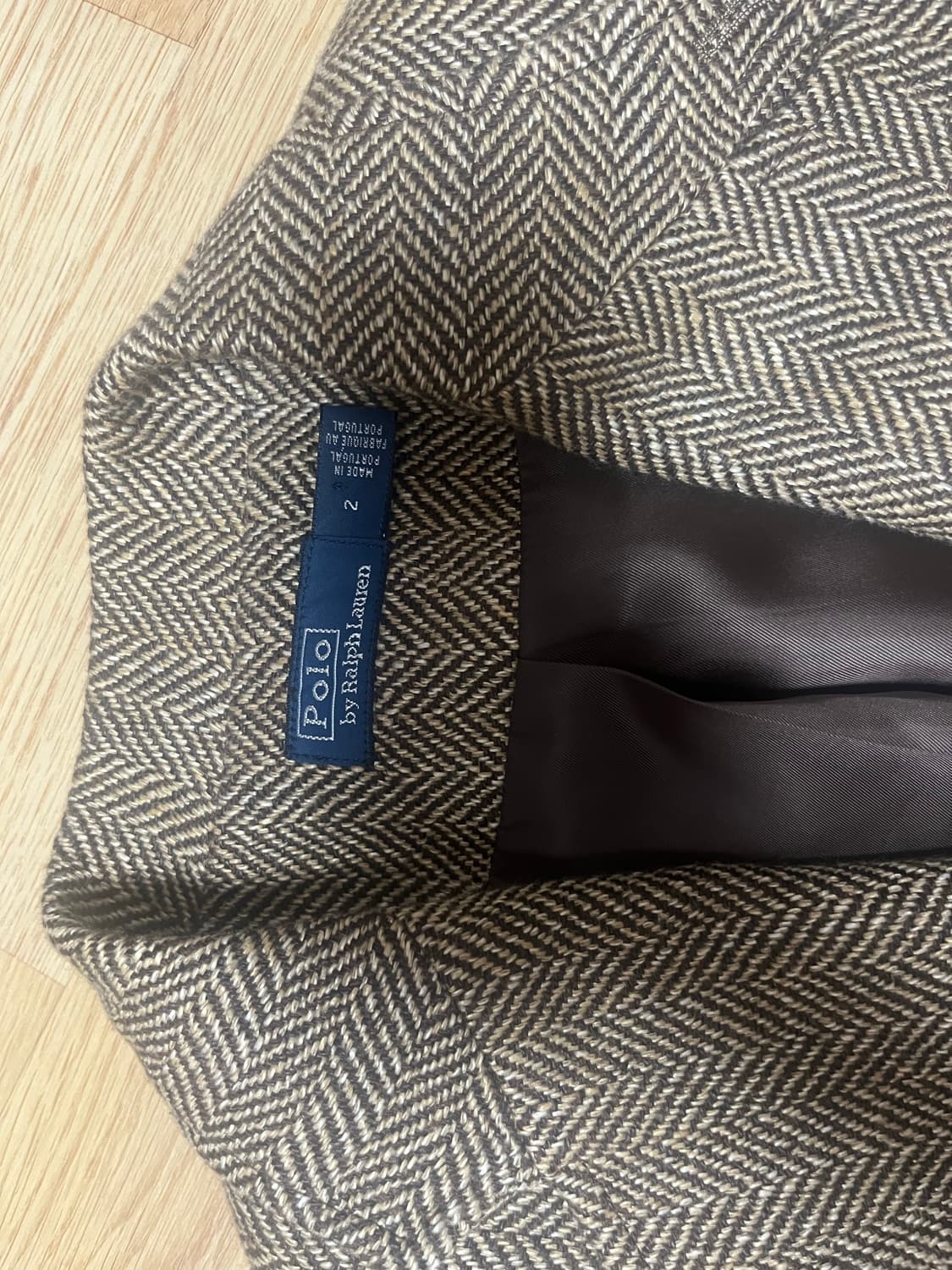 폴로 랄프로렌 여성 헤링본 자켓 상품이미지3