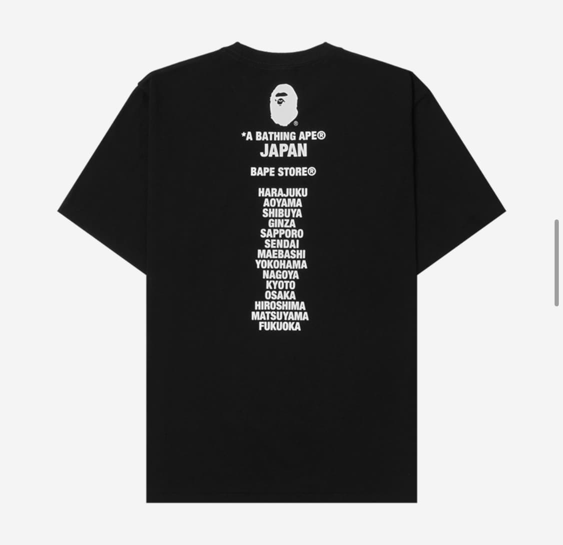 베이프 재팬 반팔 상품이미지2